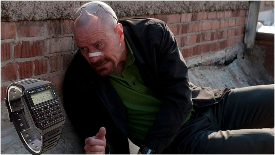 Часы Уолтера Уайта, Во все тяжкие, Casio Ca53W-1 Часы Уолтера Уайта, Во все тяжкие, Casio Ca53W-1